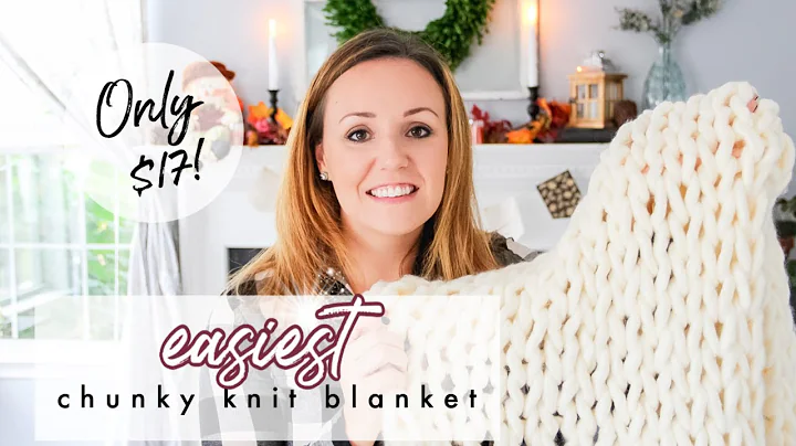DIY Chunky Knit Blanket: Affordable Tutorial