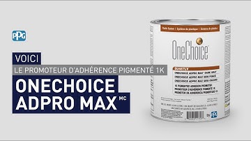 OneChoice AdPro Max Launch Video (French)