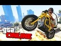 СУМАСШЕДШИЕ СТАНТЫ НА БАЙКАХ В GTA 5 ONLINE ( ПАРКУР + УГАР )