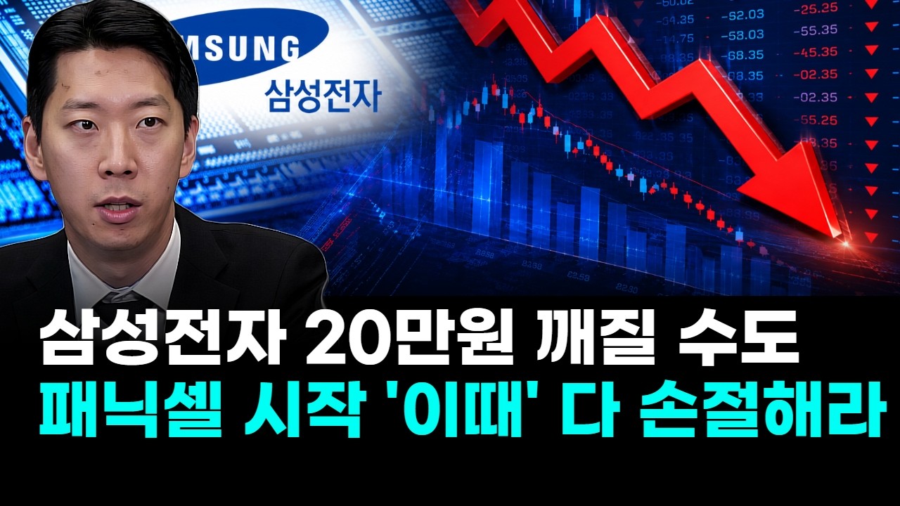 삼성전자, 20만원 깨질 수도…패닉셀 시작 '이때' 다 손절해라 (김덕호 주식회사플레처 대표)