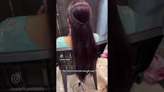 Trust the process #hyderabadhairstylist #hyderabadhairstylist #wedding