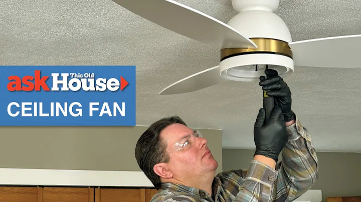 How to Replace a Ceiling Fan | Ask This Old House