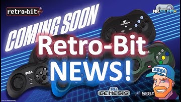 New Sega Genesis and Sega Saturn controllers from RetroBit