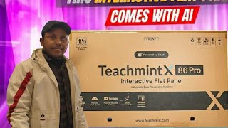 Teachmint Smart Board Unboxing &amp; Installation | 86Pro Interactive Panel Setup | Full Unboxing &amp; Demo