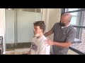 Loud Chiropractic adjustment on rugby player