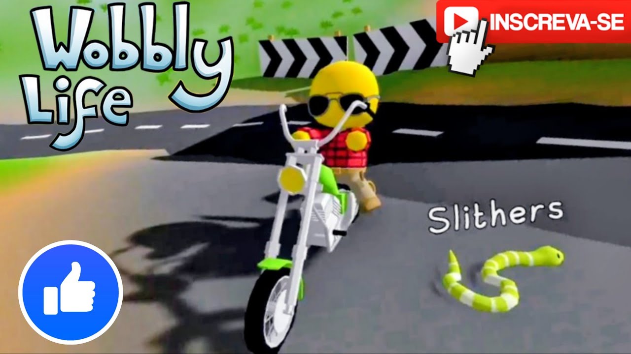 DESBLOQUEIE UMA MOTO SECRETA E ADOTEI UMA COBRA NO WOBBLY LIFE 