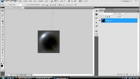 Photoshop cs4 tutorial How to make a glass orb