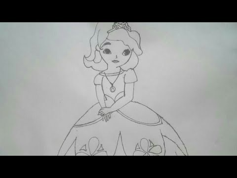 How to draw Sofia - YouTube