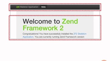 Zend Framework 2 -- 05 02 Customizing the Application Layout