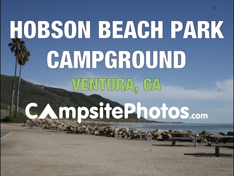 Vídeo: Hobson County Park Camping - Beach Campground em Ventura