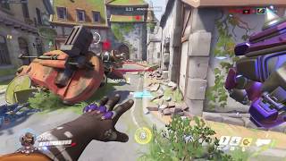 [Overwatch] Eichenwalde, Attack - Doomfist