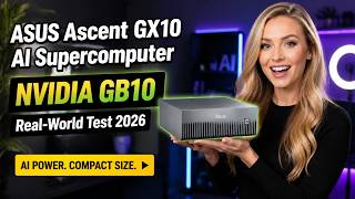 Run Massive AI Locally: ASUS Ascent GX10 Full Review (NVIDIA GB10)