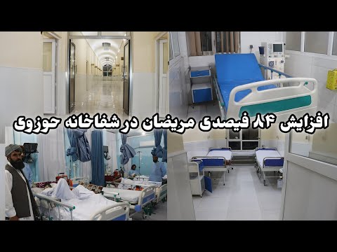 افتتاح و ارتقا چند بخش مهم شفاخانه حوزوی هرات
