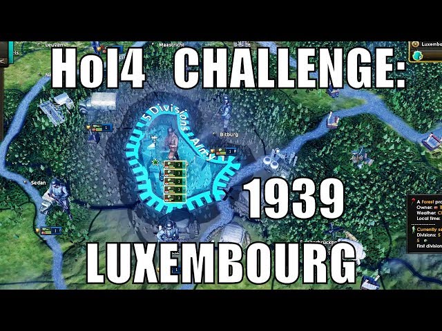 1939 Luxembourg Survives in Hearts of Iron 4