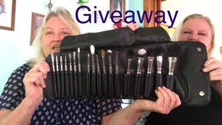 Eigshow Beauty Makeup Brush Set !!! Review & Giveaway !! ( CLOSED )