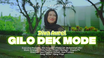 Diva Aurel - Gilo Dek Mode (Official Music Video) - Remix Minang Timur Terbaru 2025