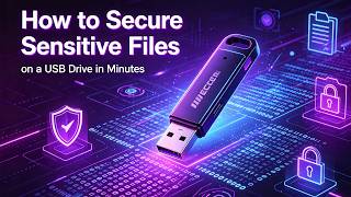 How to Secure Sensitive Files on a USB Drive in Minutes