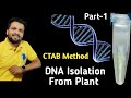 DNA isolation from Plant- Part-1
