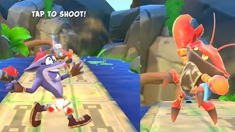 Crash Bandicoot: On the Run! Inferno Crab Defeated! 🦀 179 🦀