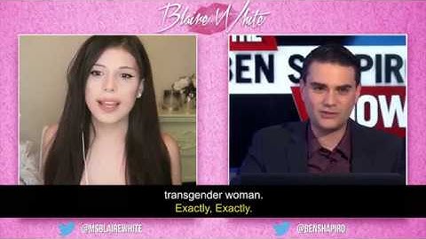 Ben Shapiro and Blaire White: Which Pronouns Are Best For Transgender People?