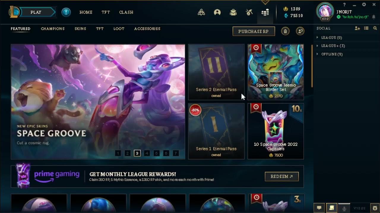 Buying The Series 2 Eternal Pass For League Of Legends YouTube