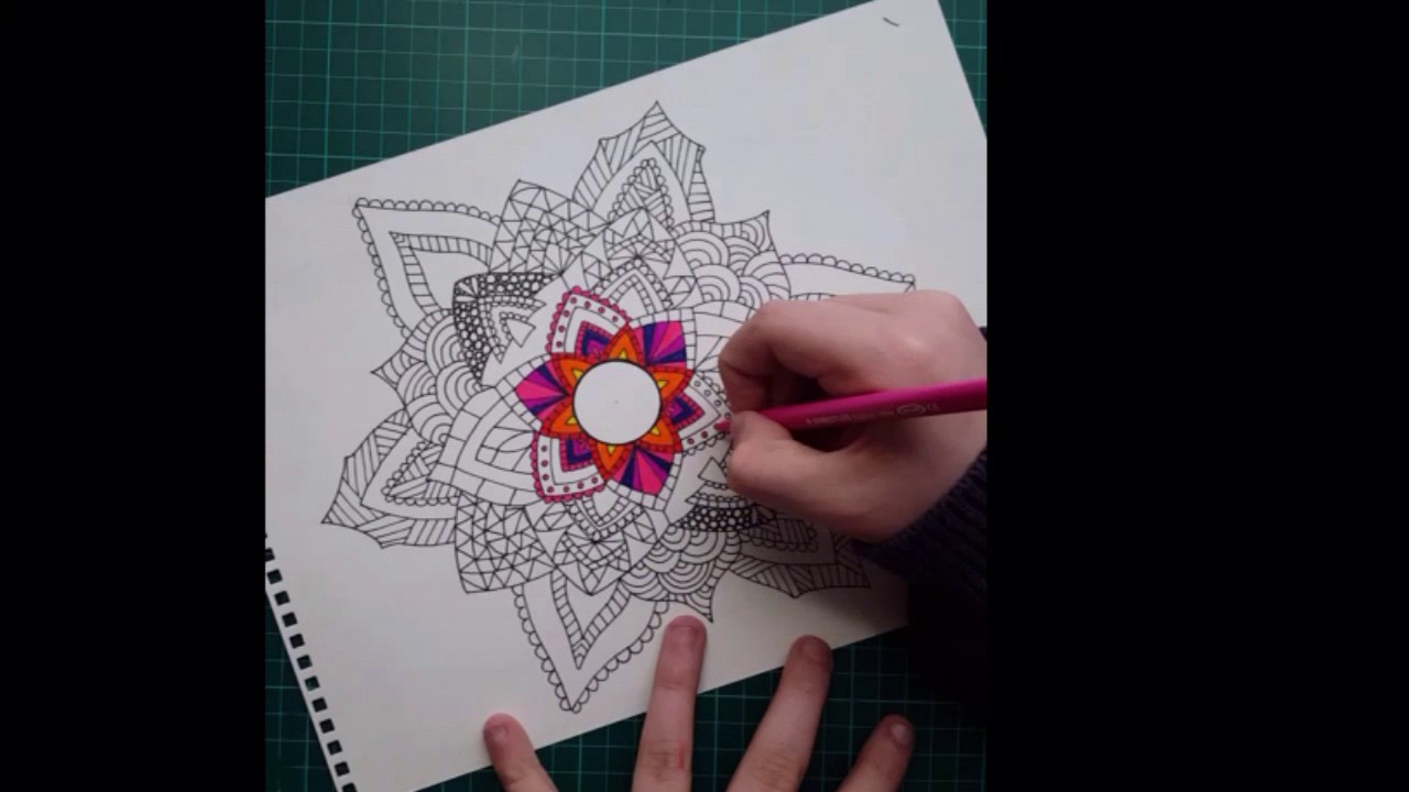 how to get rid of gnats How to draw a Mandala - Tutorial by Liam Hamilton