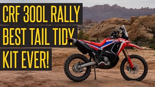 12 o'Clock Labs Tail Tidy & Integrated Light System Installation on Honda CRF300L Rally