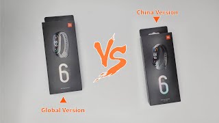 Xiaomi Mi band 6 Global version VS China version . Really the SAME?