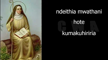CWA anthem Mahoya ma MUTHURE MONICA (Kikuyu lyrics)-Hellen Mwangi.Sms(skiza 90310667)to 811