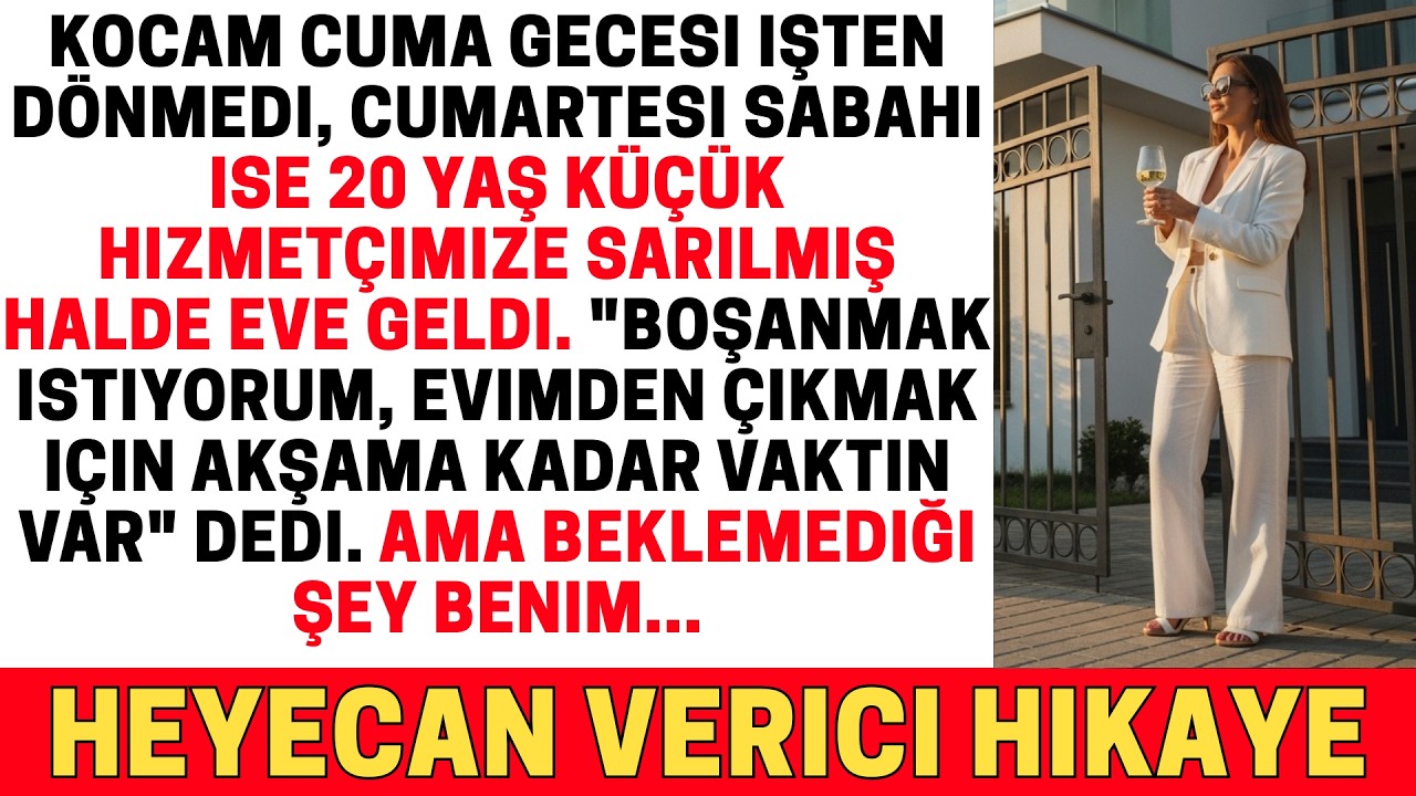 Kocam beni 20 yaş küçük hizmetçimiz için evden kovdu. Hayatını mahvettim!