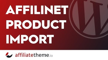 (S02E09.5) affilinet WordPress Plugin for product import 🔥 affiliatetheme.io
