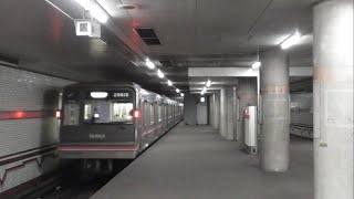 Osaka Metro 25系 25615F 野田阪神行 小路駅 発車(後追い)