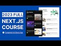 Nextjs full tutorial for beginners  nextjs 13 full stack app using app router
