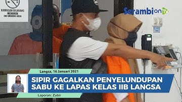 Sipir Gagalkan Penyelundupan Sabu ke Lapas Kelas IIB Langsa, Pelaku Selipkan di Mesin Jahit