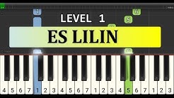 not piano es lilin - tutorial level 1 - lagu daerah nusantara - tradisional -  jawa barat / sunda  - Durasi: 2:07. 