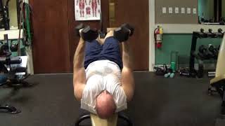 Chest-Decline Dumbbell Chest Press with Rotation