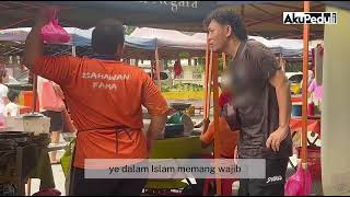 Saya Berniaga Juga Tapi Hati Tak Tenang. Kenapa? | Social Experiment