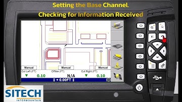 GCS900 Setting Base Channel and Checking for Information Received