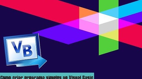 Como Criar um Programa Simples por Visual Basic 2008