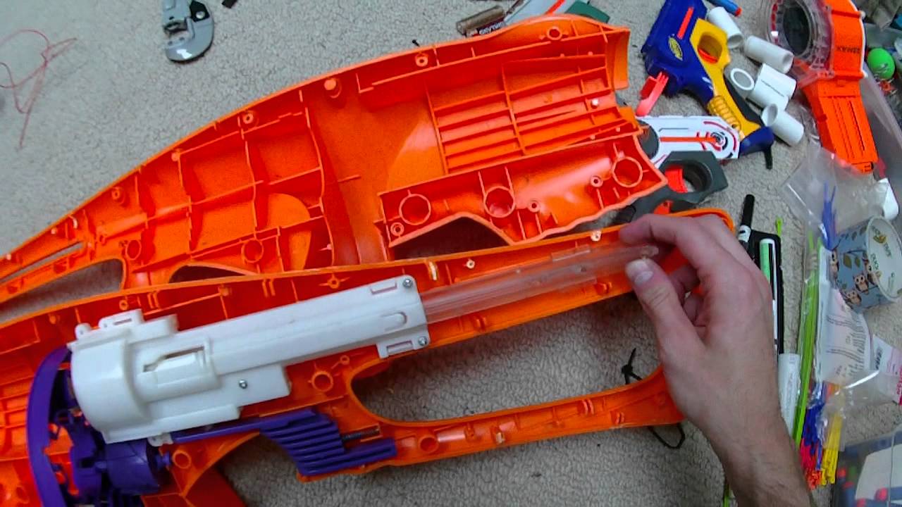 Cracking Open the Supposedly Impossible to Open Blaster (Inside the Koosh Firestorm)