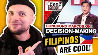 ⁣BongBong Marcos | The Deep Probe: The SMNI Presidential Candidates FULL Interview | HONEST REACTION