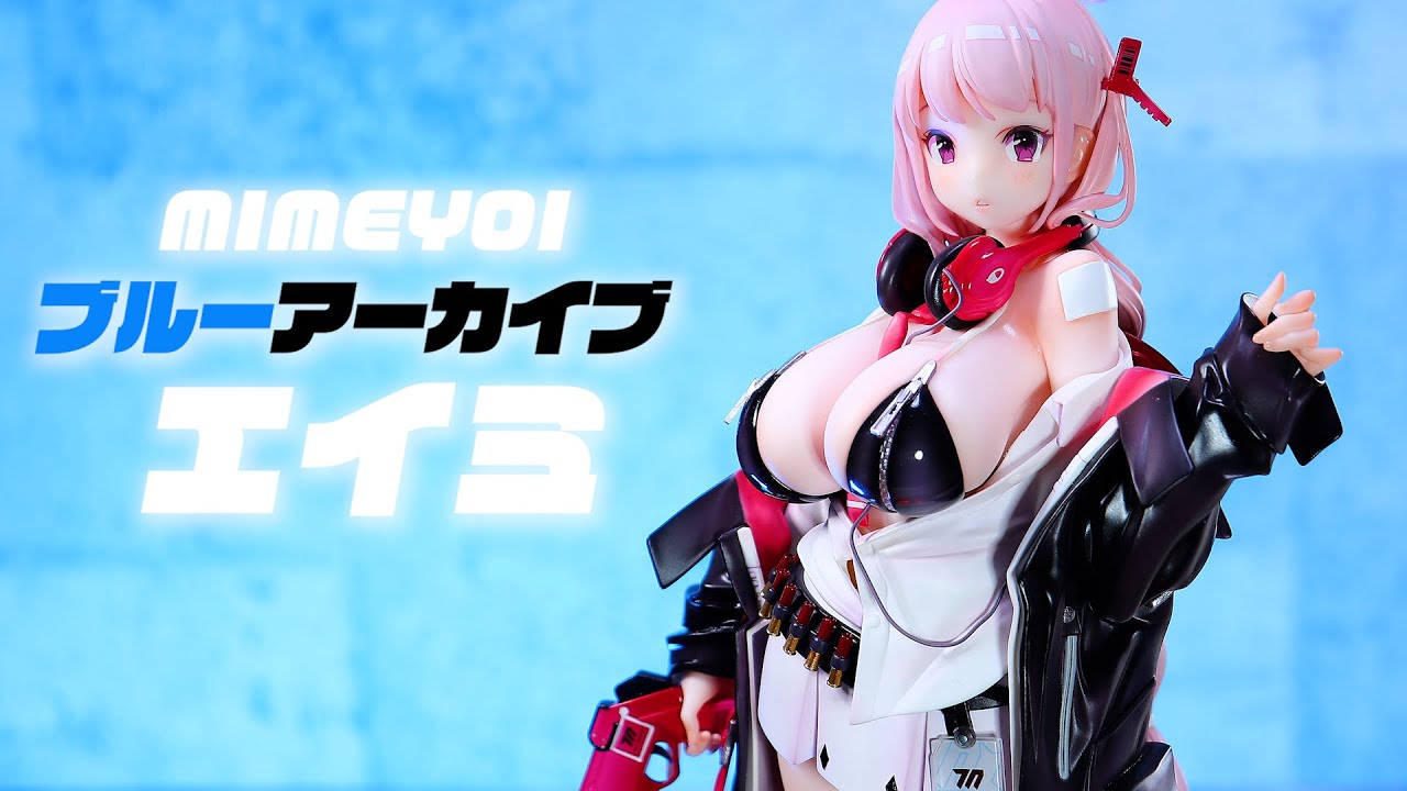 Unboxing Review] Mimeyoi Blue Archive Eimi 1/7 Scale Figure - YouTube