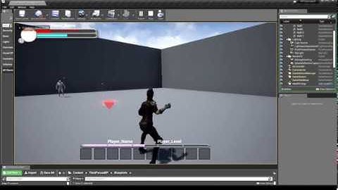 Combat magic projectile V1 Test