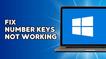 How to Fix Number Keys not Working on Windows 10/11