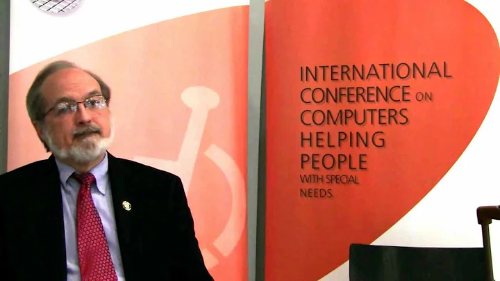 Interview with Gregg Vanderheiden (USA) at ICCHP 2...