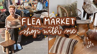 FLEA MARKET Shop With Me + HUGE HAUL! ✨ I Found So Many Vintage Pieces!