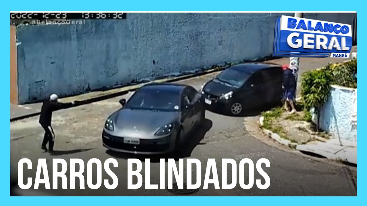Famílias investem em carros blindados para evitar crimes nas grandes cidades
