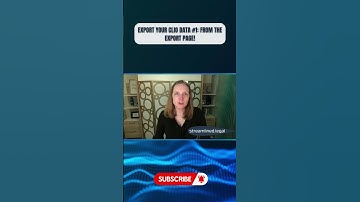 Export Your Clio Data #:1 From the Export Page!