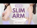 5min quick slim arm  stretches burn upper  lower arms fat  all seated 100 worked