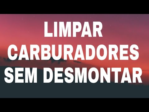 Vídeo: Você pode limpar um carburador sem desmontá-lo?